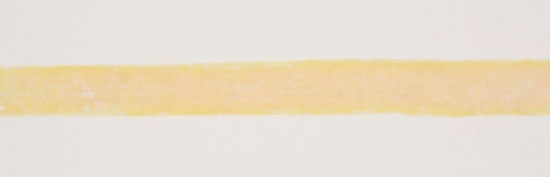 Severely yellowed transfer adhesive