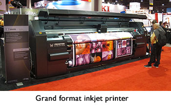 Grand format inkjet printer